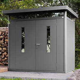 PRIMEYARD 228 x 180 cm Gerätehaus, anthrazit -