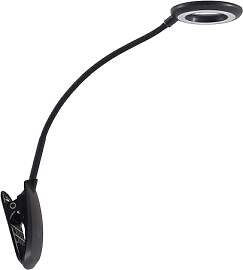 PRIOS LED Klemmleuchte Harumimit USB Anschluss