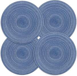 Privalace Platzsets Abwaschbar 4er Set,Tischsets