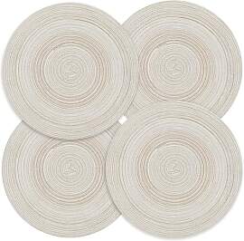 Privalace Platzsets Abwaschbar 4er Set,Tischsets