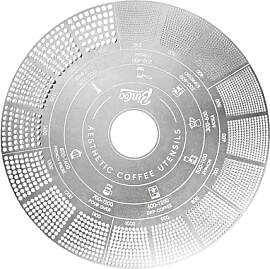 Professionelle Kaffeemühle Größentabelle, 304