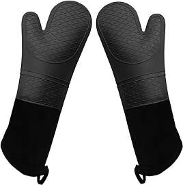 Professionelle Silikon Ofenhandschuhe 1 Paar extra 