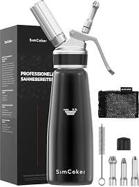 Professioneller Sahnespender aus Aluminium 500ml / 