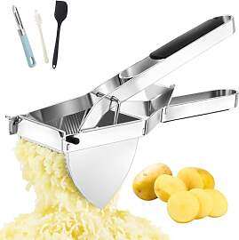 Profi Kartoffelpresse aus Edelstahl, Großer