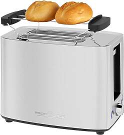 ProfiCook Toaster Edelstahl | 2 Scheiben | extra