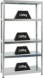 PROREGAL Metallregal Steel Eagle 180x100x40cm