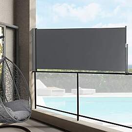 pro.tec Seitenmarkise ausziehbar Mulhacén Balkon