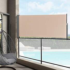 pro.tec Seitenmarkise ausziehbar Mulhacén Balkon