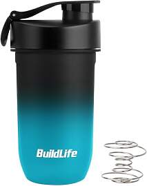 Protein Shaker 600ml – Auslaufsicher, BPA-Frei,