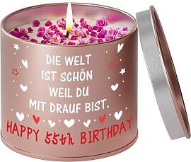 PRSTENLY 55 Geburtstag Frau, Geburtstagsgeschenk