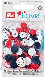 Prym 393061 Sternform Color snaps Prym Love