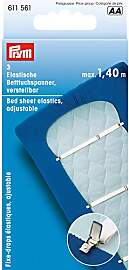 Prym elastische Betttuchspanner, verstellbar, 3