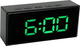 Pssopp Neben Elektronischer Uhr LED Spiegel