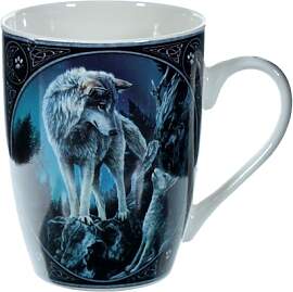 Puckator Lisa Parker Spirit Wolf Design Tasse aus