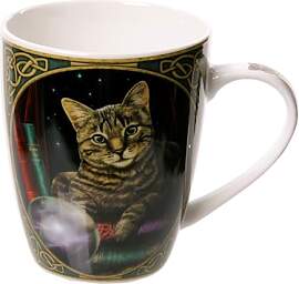 Puckator Lisa Parker Wahrsager Katze Tasse aus