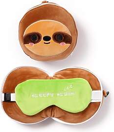 Puckator Reisekissen Relaxeazzz Plüsch, 2-in-1