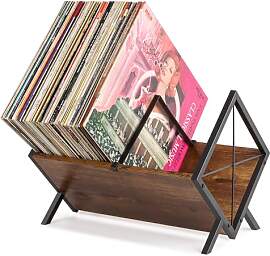 PUERSI Schallplatten Aufbewahrung, 80 LPs