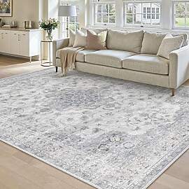 PureCozy Blau Teppich Wohnzimmer 160x230cm