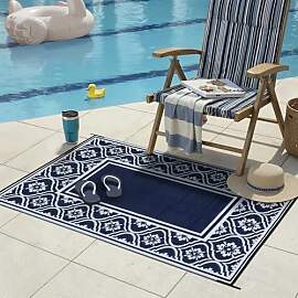 PureCozy Outdoor Teppich Wetterfest, 120x180cm