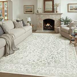 PureCozy Teppich 240x300cm Wohnzimmer Waschbare