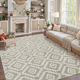 PureCozy Teppich Wohnzimmer 200x300cm Boho
