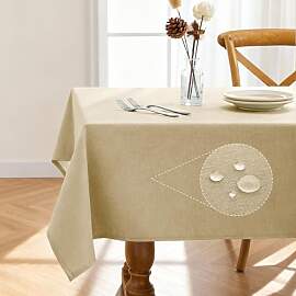 Pureegg Tischdecke Abwaschbar - Tischtuch in