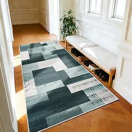 Puremy Moderner Flur Teppich, Waschbare Kurzflor