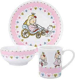 Puresigns NELIA Kindergeschirr Set 3-teilig aus