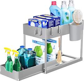 Puricon Unter Waschbecken Regal, 2 Etagen
