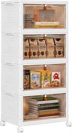 PurKeep Aufbewahrungsbox mit Deckel - 23L × 4