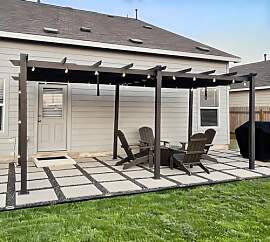 PURPLE LEAF Pergola 3 x 5.5 m Wasserdicht Stabil