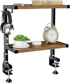 PUTORSEN 15-Zoll Clamp-on Schreibtisch Organizer - 
