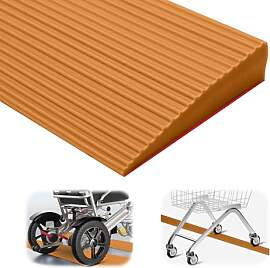 PVC Rollstuhlrampe, rutschfeste Oberfläche,