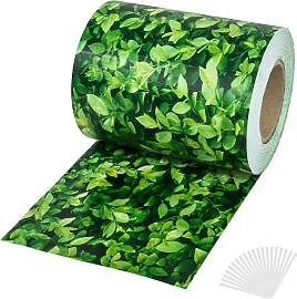 PVC Sichtschutzfolie mit Befestigungsclips - 35 m, 