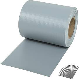 PVC Sichtschutzfolie mit Befestigungsclips - 70 m, 