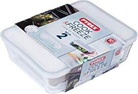 Pyrex Cook&Freeze 2er Set rechteckige