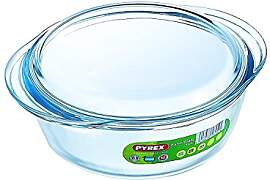 Pyrex Essentials Glas runder Auflauf Hohe