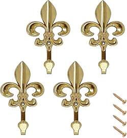 Qaixwuyi Gold Wandhaken Vintage Metall