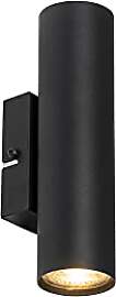 Qazqa Modern Up and Down Wandleuchte, Wandlampe -