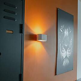 Qazqa Modern Wandleuchte, Wandlampe - Arles -