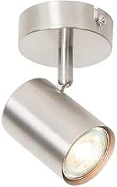 Qazqa Verstellbarer Deckenstrahler, Deckenspot -