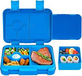 QCQHDU Brotdose Kinder mit 6 Fächern - Lunchbox