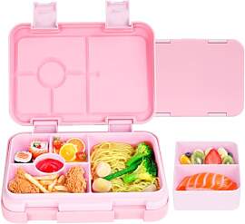 QCQHDU Brotdose Kinder mit 6 Fächern - Lunchbox