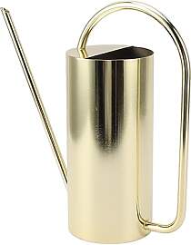 Qcwwy Edelstahl-Gießkanne, 1500 Ml, Langer