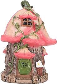 Qcwwy Feenhaus, Kunstharz, Feengartenhaus,