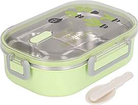 Qcwwy Thermoisolierte Lunchbox, Fach Tiffin Box