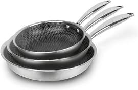 Qdesign - 3-Teiliges Induktionskochgeschirr -