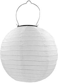 Qedertek Solar Lampions 20cm LED Laterne