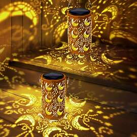 Qedertek Solarlampen für Außen Garten, 2 Stück