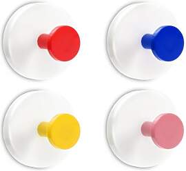 Qhpbuy 4 Stück Handtuchhalter Ohne Bohren,